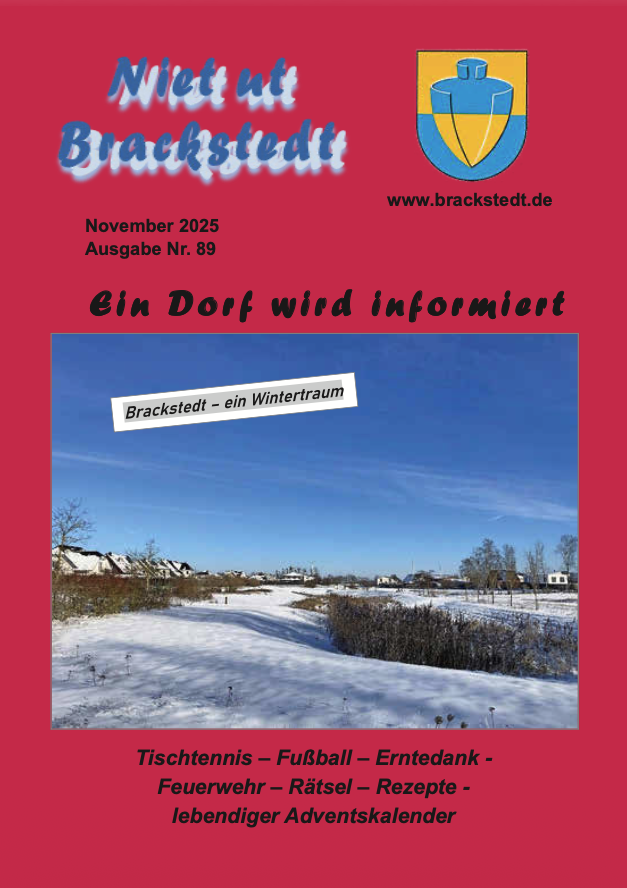 Dorfzeitung Ausgabe November 2025